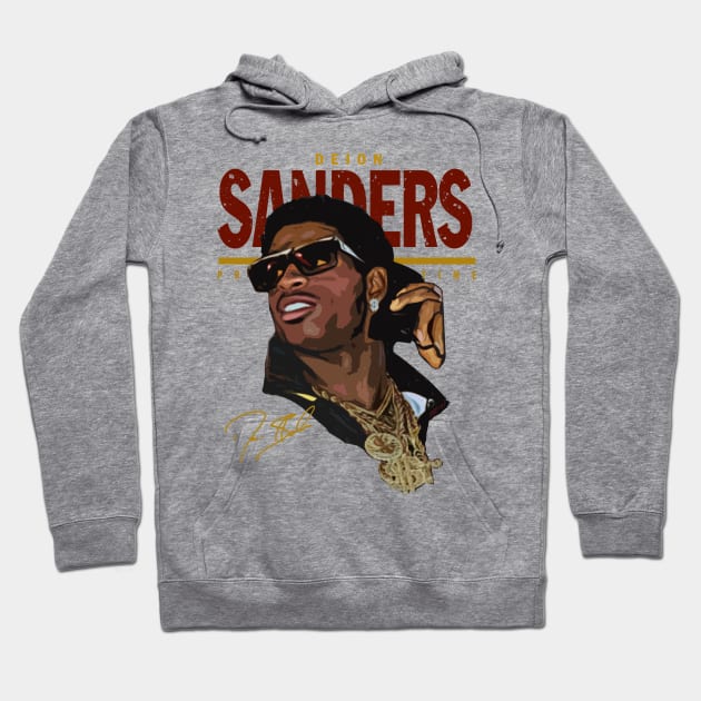 Deion Sanders / Prime Time Hoodie by Ecsa